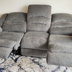 Fabric Recliner sofa - Electric