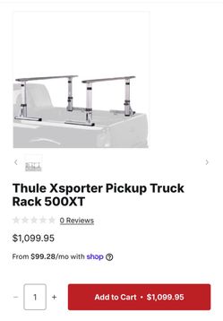 Thule Xsporter Pickup Truck Rack 500XT