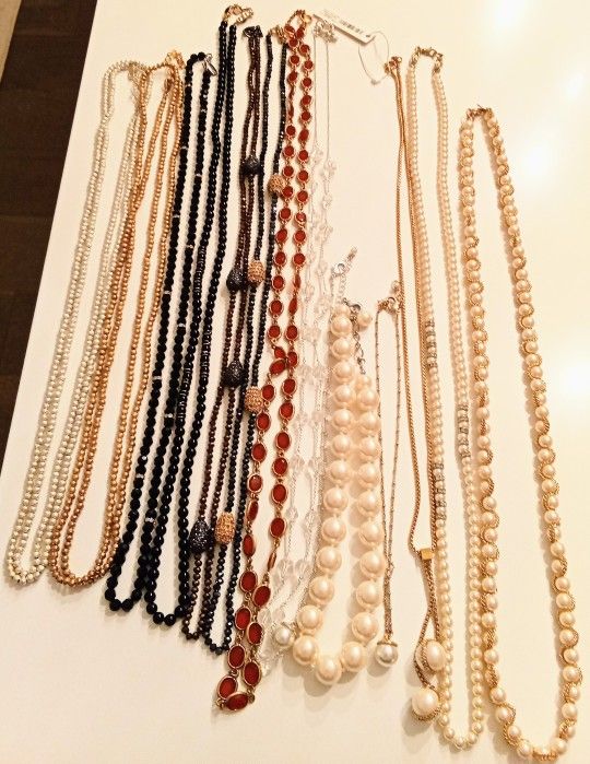 Ann Taylor / Banana Republic Necklaces Lot+ Missoni Bag