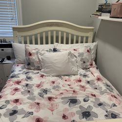 Day Bed/full Size Bed/crib And Matching Dresser Set