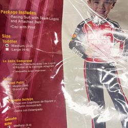 Kids Car Racer Costume 