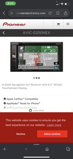 Pioneer Avic-5200NEX