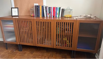 Farmhouse Buffet/TV Stand/Coffee Bar/Storage Caninet