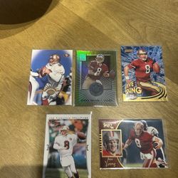 Steve Young Sports Card Lot