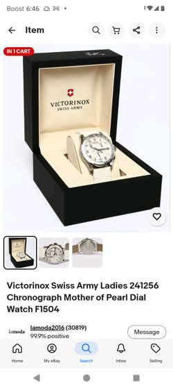 VictoroiKnox Swiss army women's watch new battery in excellent condition $275