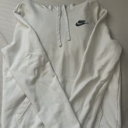 White Nike Hoodie