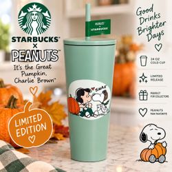 STARBUCKS x PEANUTS Snoopy & Lucy 24oz Tumbler š LIMITED EDITION NEW