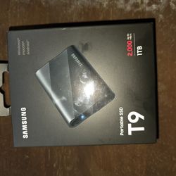 Samsung portable SSD T9 up to 2,000 MB/s