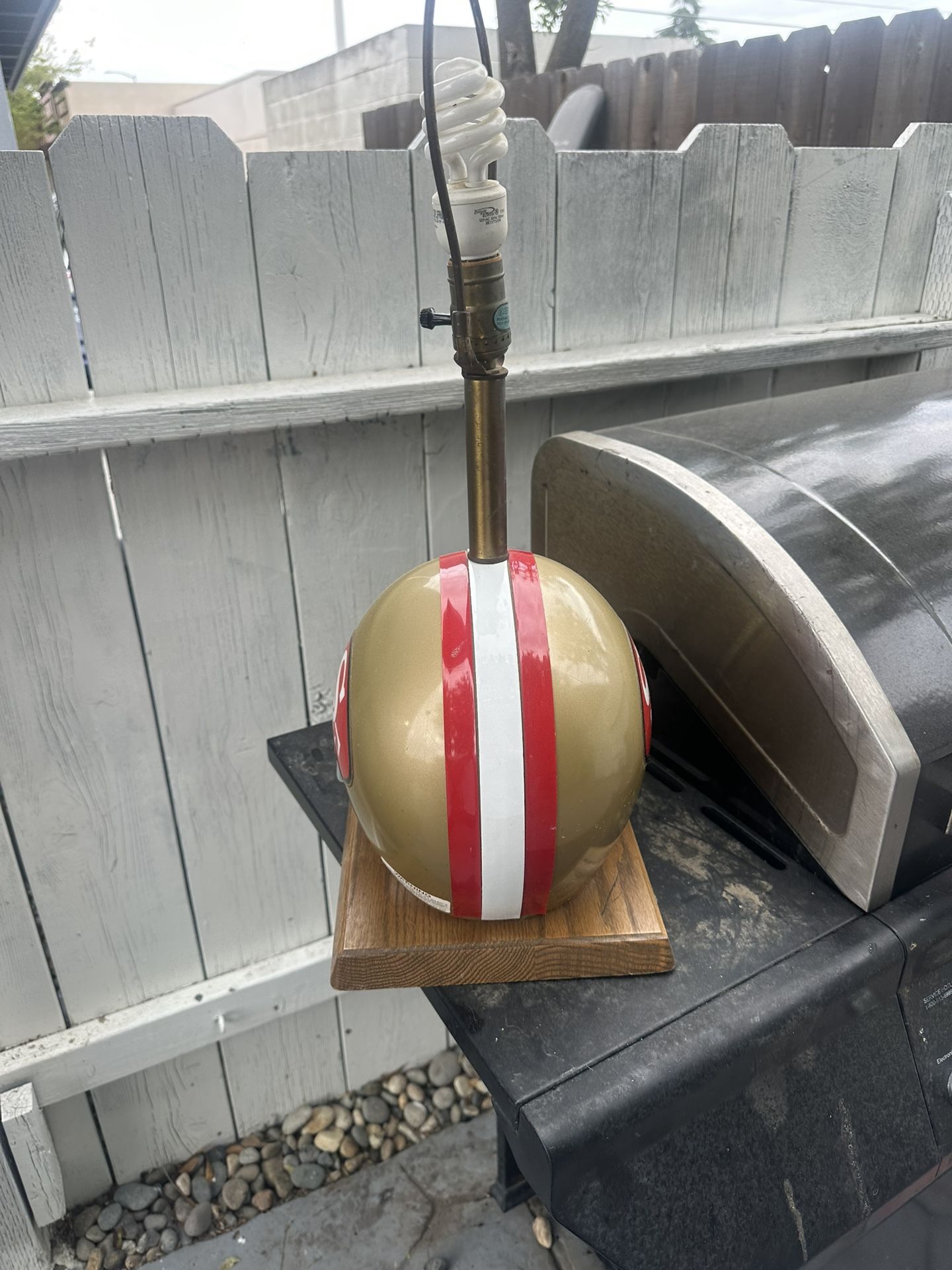 Antique 49Ers Lamp