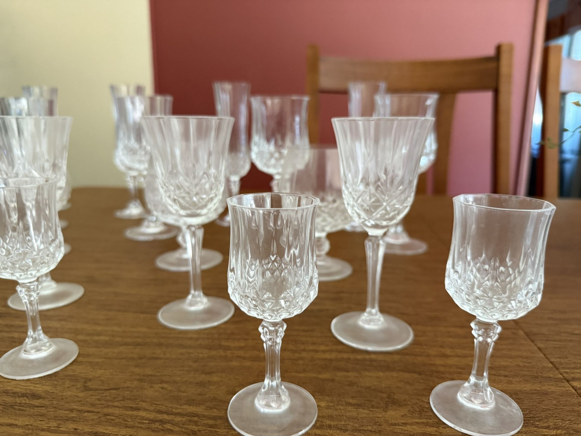 Crystal Made In France Glasses Set Of 8