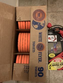 Clay Targets And Thrower