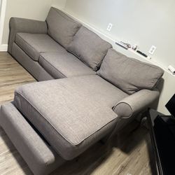 Gray sofa