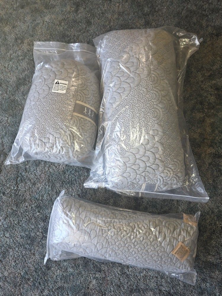 Crystal Cove Home Yoga Pillow Bundle