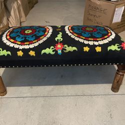 Hand Embroider Ottoman 