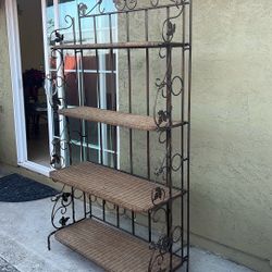 Solid Metal Wine Or Pantry Rack