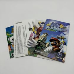 Super Mario Sunshine Manual Only (Nintendo GameCube)