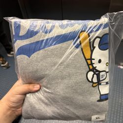 Hello Kitty hoodie Dodgers XL