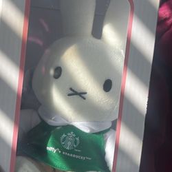 Miffy x Starbucks plushie