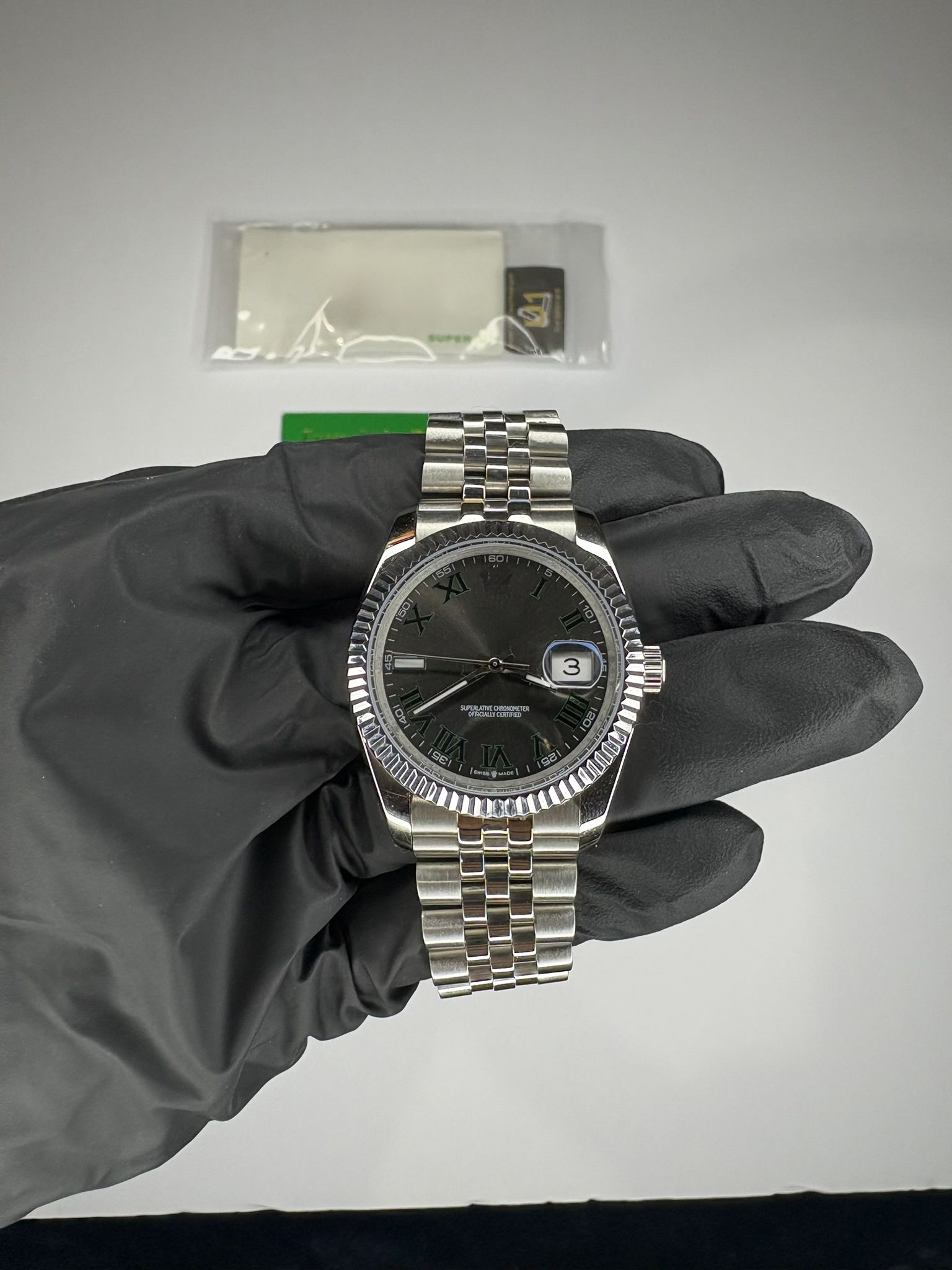 Men’s Stainless Steel Luxury Watch