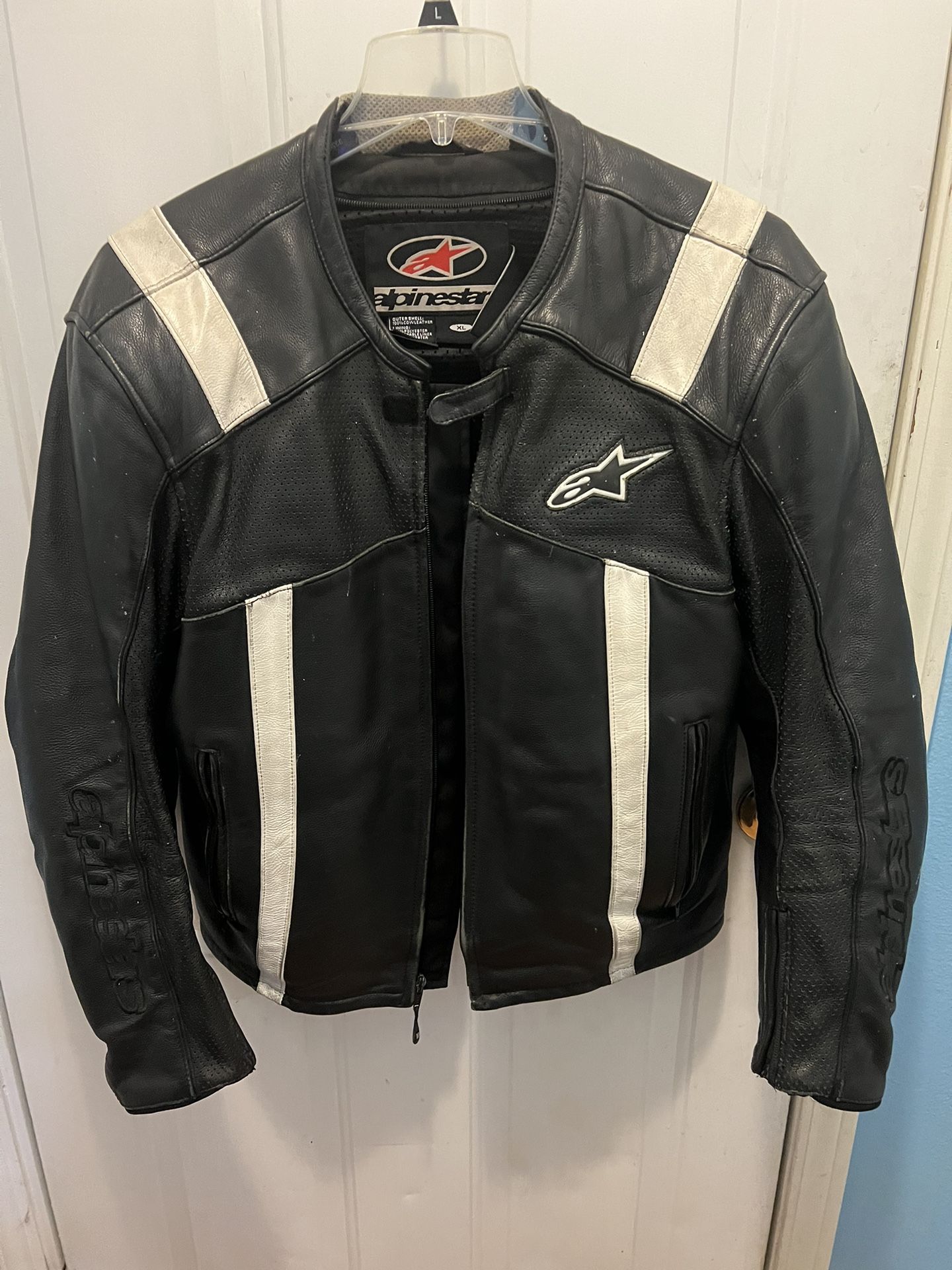 Alpine stars Alpinestar Motorcycle Leather Jacket Xl