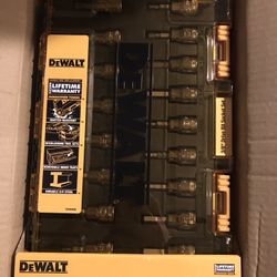 Dewalt Bit Set 3/8” 