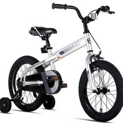 12 Inch Kids Bike With Training Wheels For Ages 2 3 4 Years Old Boys And Girls, 