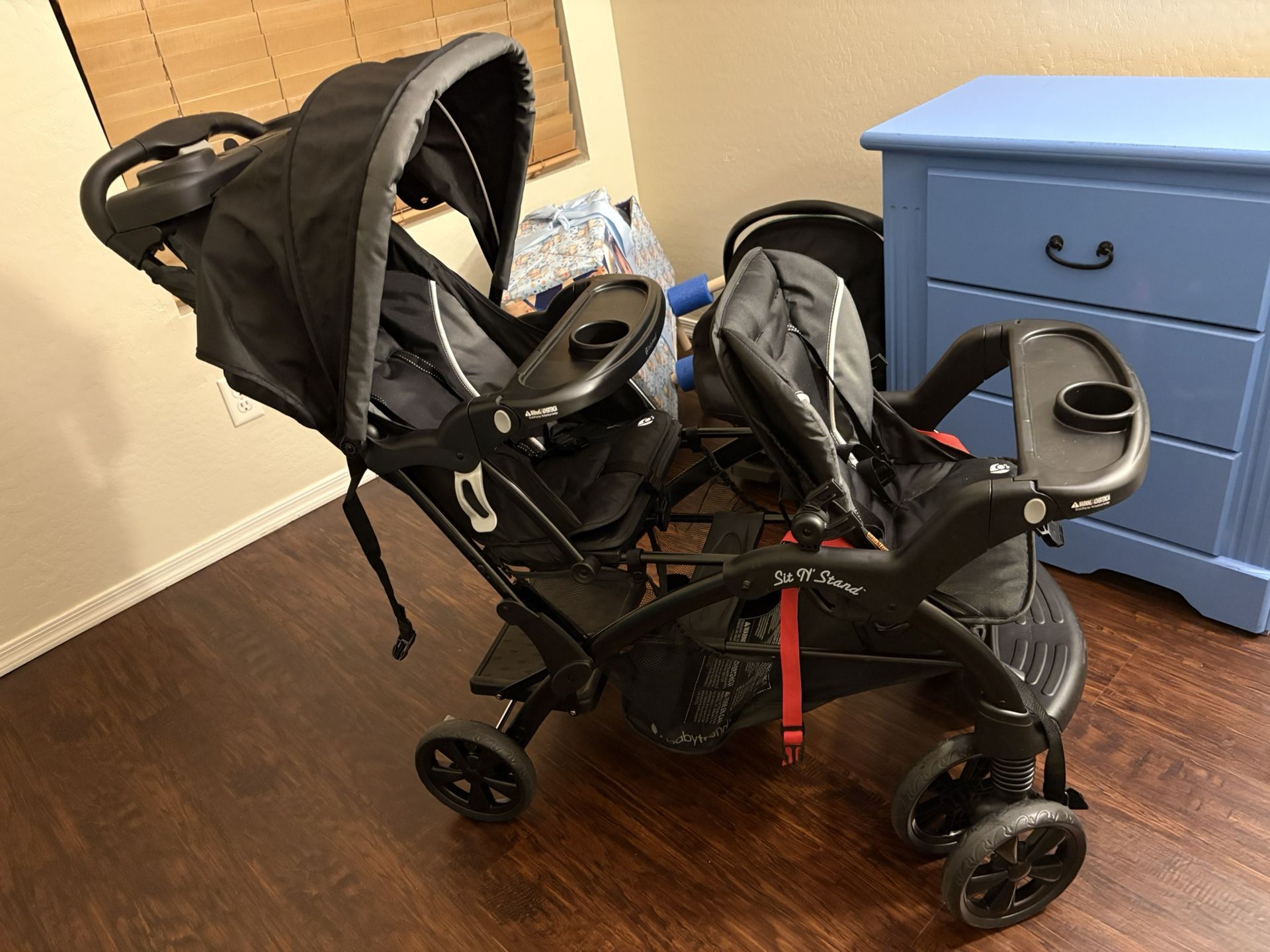 Double Sit & Stand Stroller
