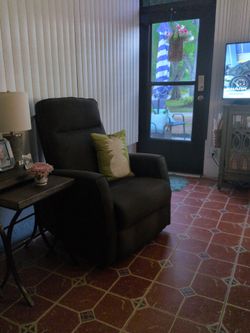 Recliner electric Slate Gray