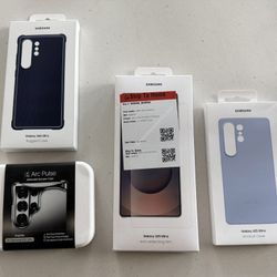 Samsung Galaxy S25 Ultra Cases Package -USED