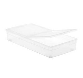 The Container Store "Our Long Underbed Boxes w/ Wheels" (one box) - $17 (Downtown)