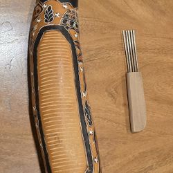 **NEW **   Guiro from  Puerto Rico 19"