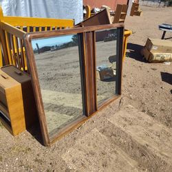 Mid Century Mirror 