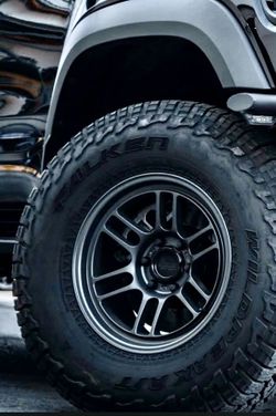 on sale  ENKEI RPT1 17x9 6x139.7 6x5.5 matte grey wheels & 2857017 BF Goodrich KO2 TIRES  (WE FINANCE)