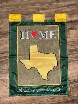 Duck Commander Texas Green Garden Flag Heavy Duty Dual Sided 13x18”