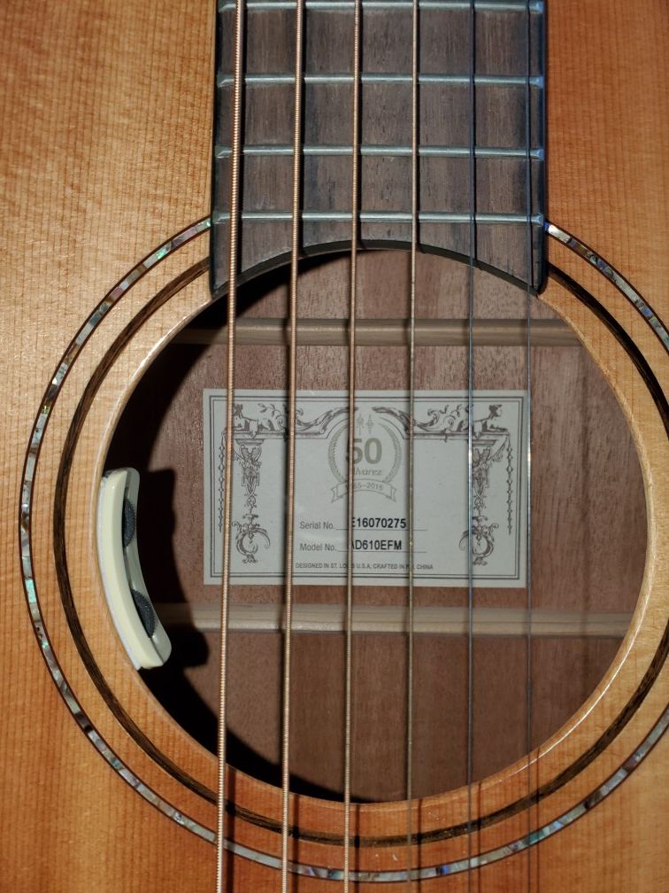 Alvarez guitar