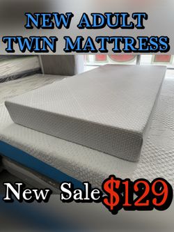 NEW ADULT TWIN MATTRESS