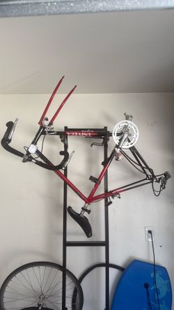Vintage Red Bike (Easy to Take Apart and Put Back together)