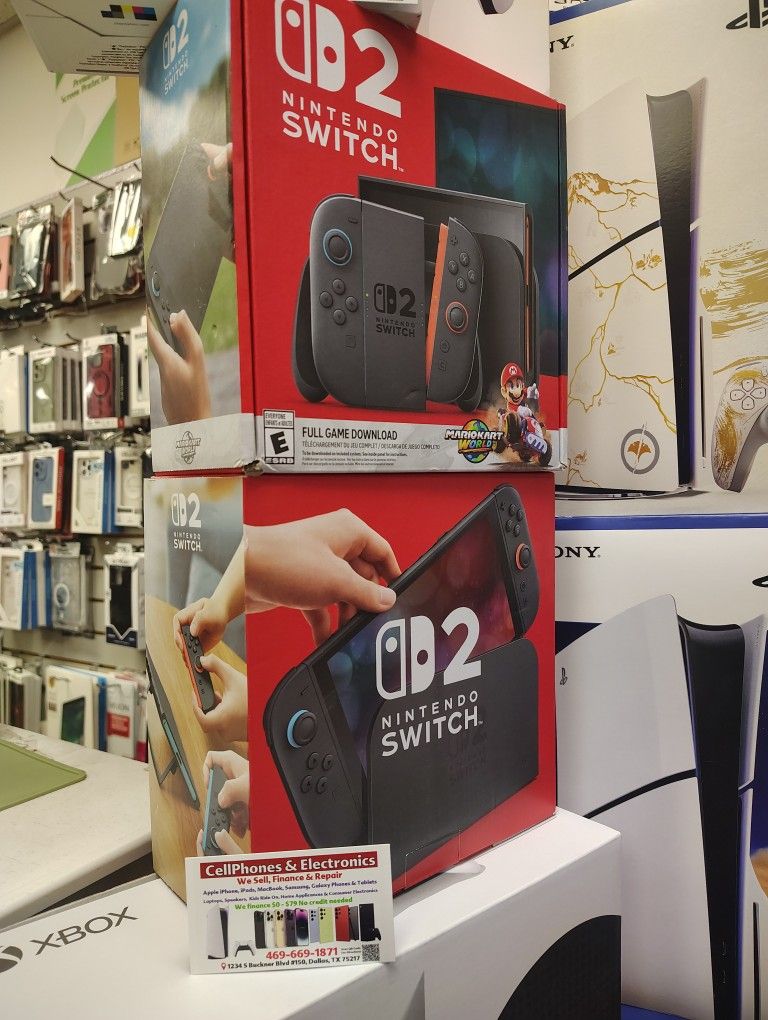 OLED Nintendo Switch 2 Brand New-On Payments With Just $10 Down