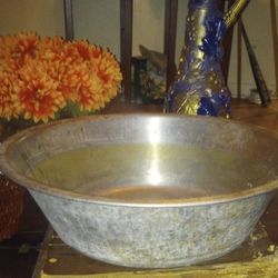Antique Stainless Steel Basin