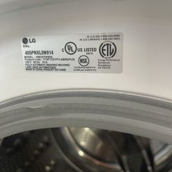 Lg Washer In Electric Dryer Comes With 90 Day Warranty We Finance 