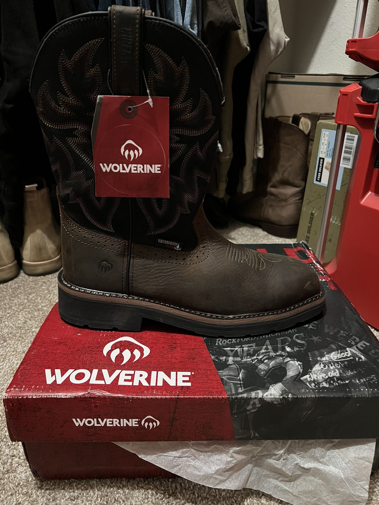 Work Boots 9 EW