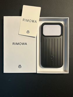 RIMOWA iPhone 17 PRO Aluminum Black Case