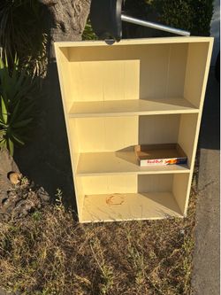 Wooden bookcase