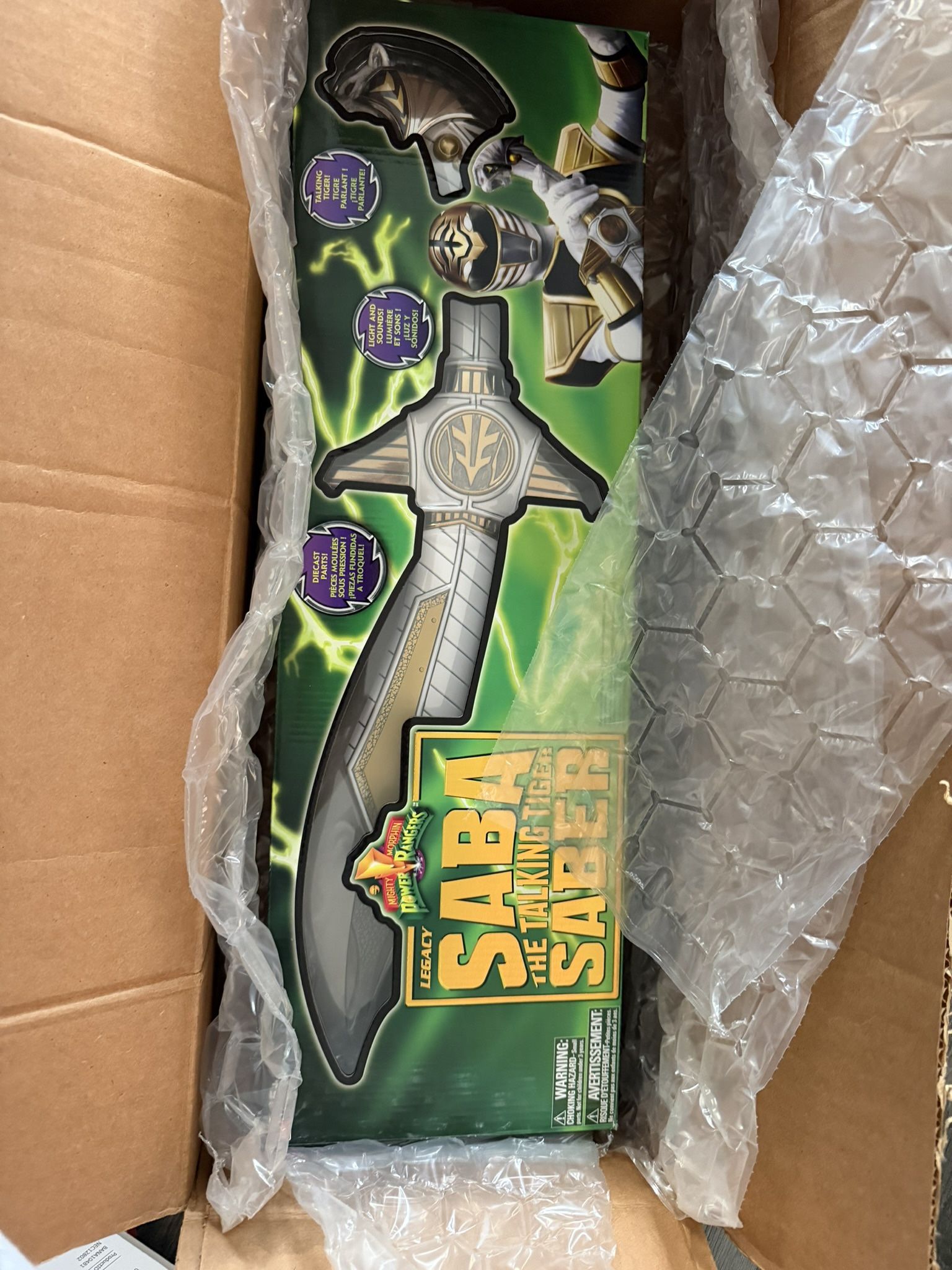 Mighty Morphin Power Rangers Legacy Saba Sword