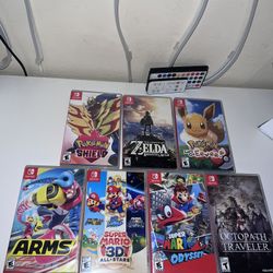 Nintendo Switch Games For Sale Different Prices 