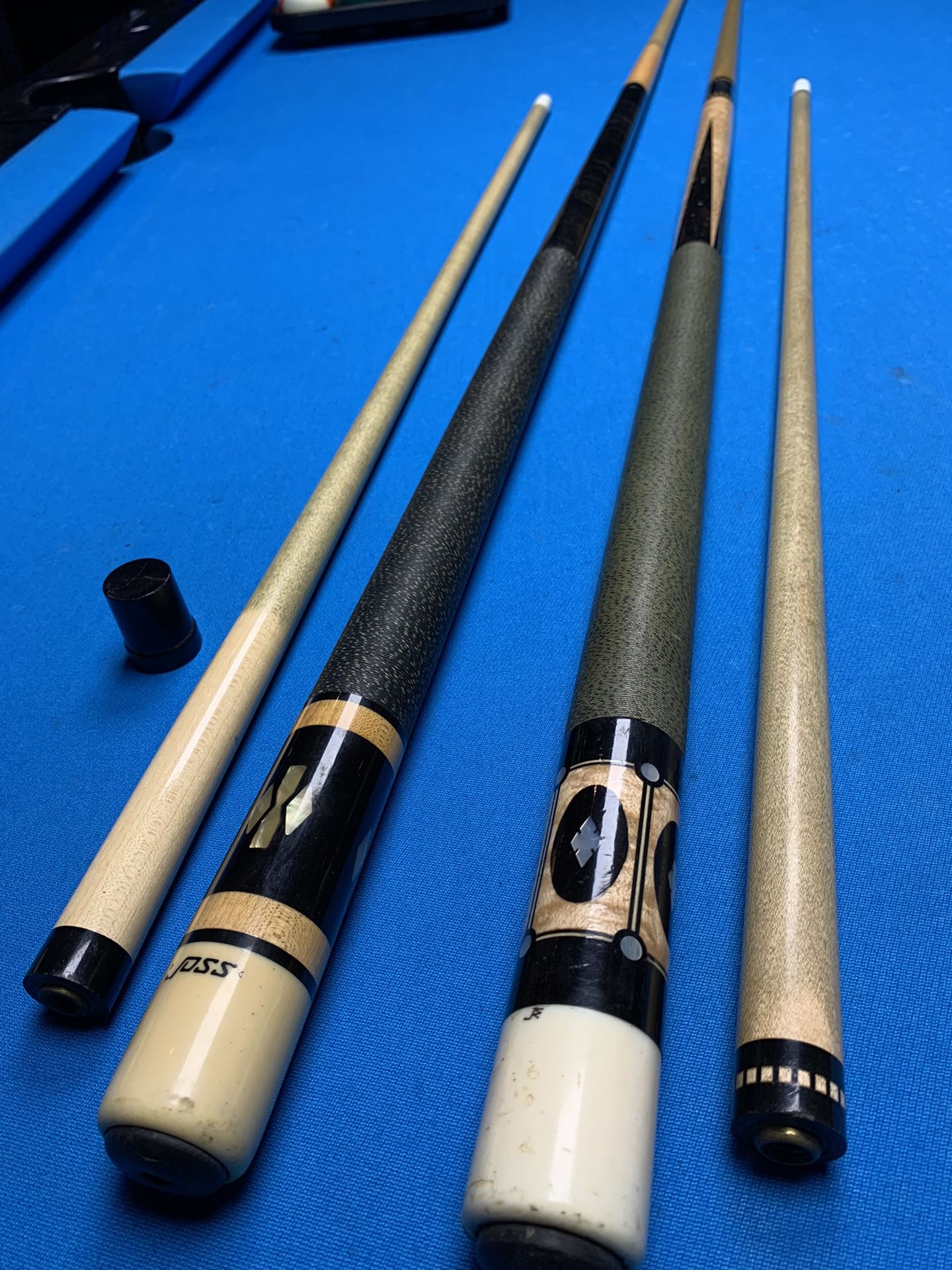 Joss And Joss West Pool Cue Sticks