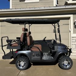 2025 SDLanch SDLCG80 Lifted Golf Cart – 60V Lithium • Touchscreen • Street Ready!