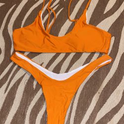 Dark Orange Bikini 2pc