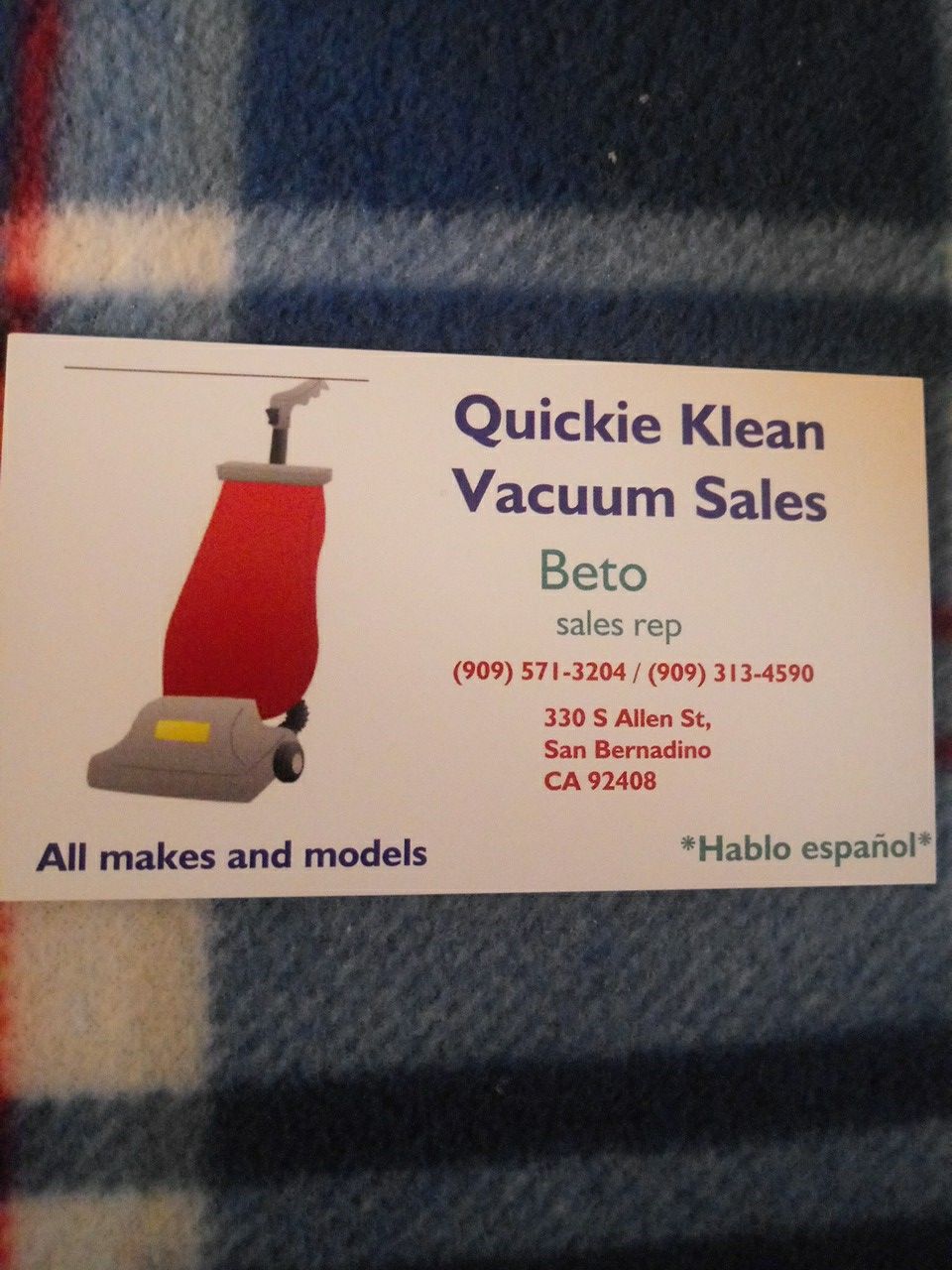Vacuum Sales