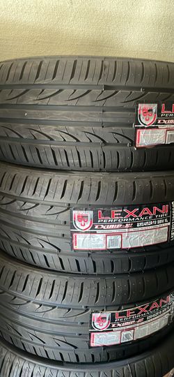 New tires  Lexani LX-Twenty Performance tires 275/35/19 tires $126 each tire plus tax